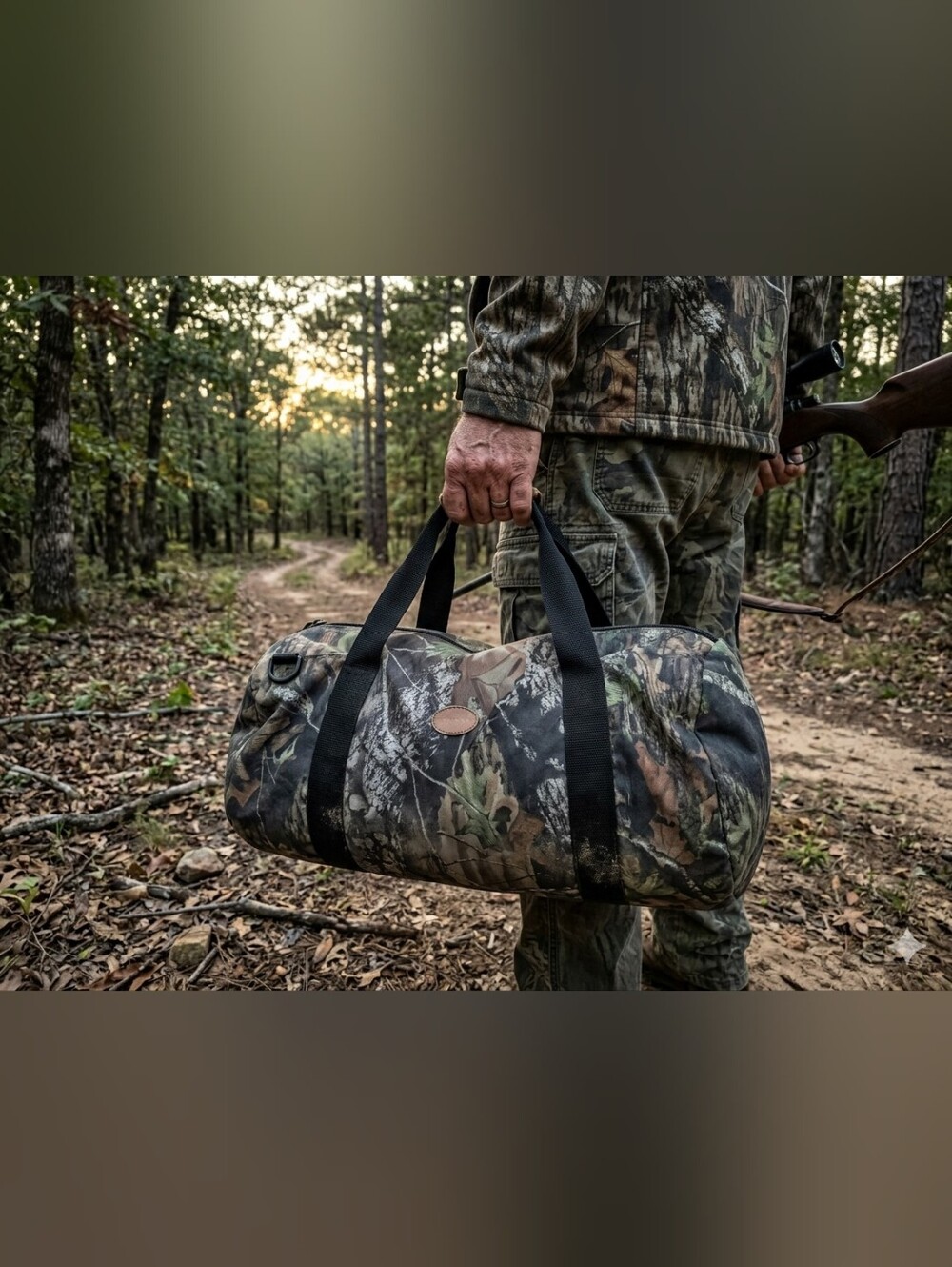 Men's Camouflage 4 Pr. Gloves, Duffle Bag, Fanny Pack, Buff, Safety Vest,etc